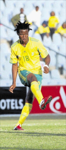 STEP UP : SA Under-23 midfielder Thami Sangweni could make his Bafana debut against Zambia