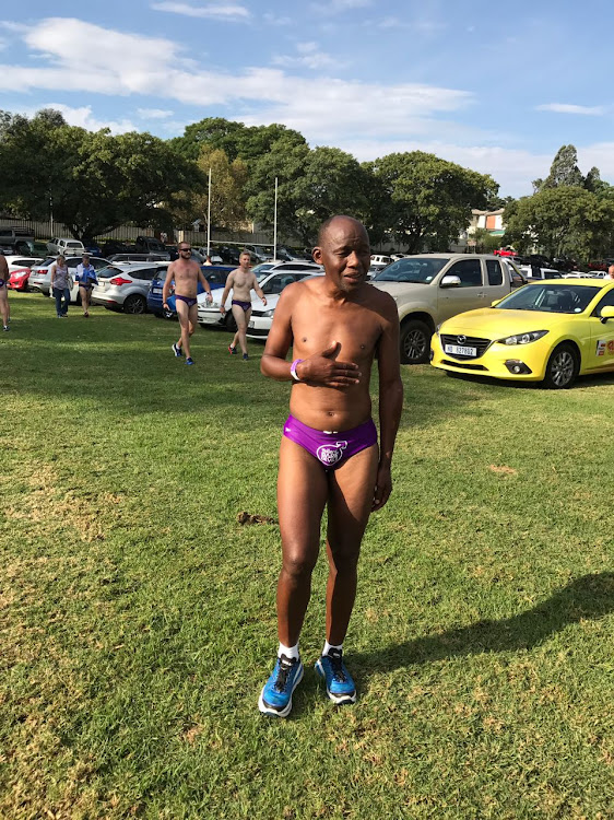 Thulani Sibisi at the 2016 Daredevil Run.