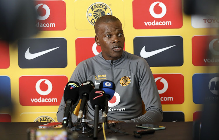 Kaizer Chiefs coach Arthur Zwane during a media day at the Chiefs Village in Naturena, Johannesburg, on January 19 2023.