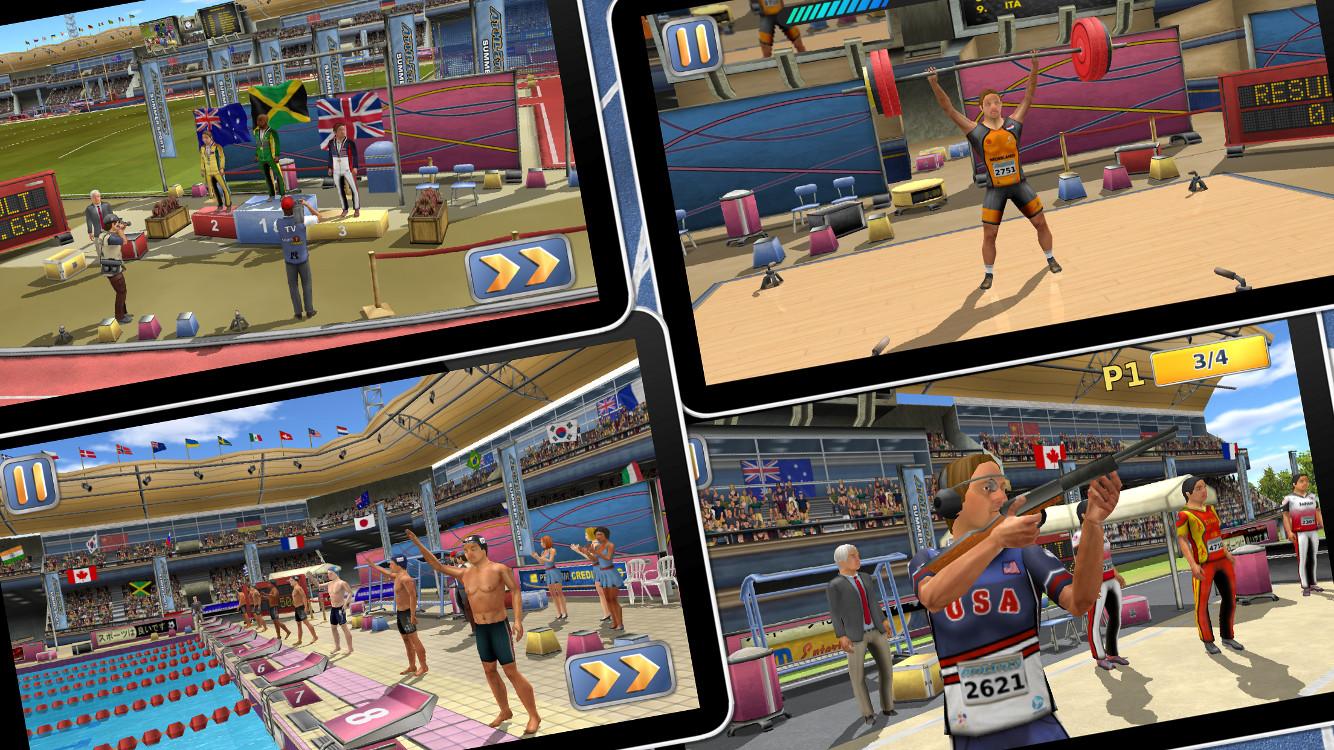 Android application Athletics 2: Summer Sports screenshort