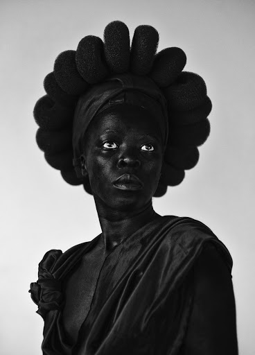 LGBTI activist and artist Zanele Muholi (pictured) says artists have a 'responsibility to respond to the lack of black content in different galleries'.