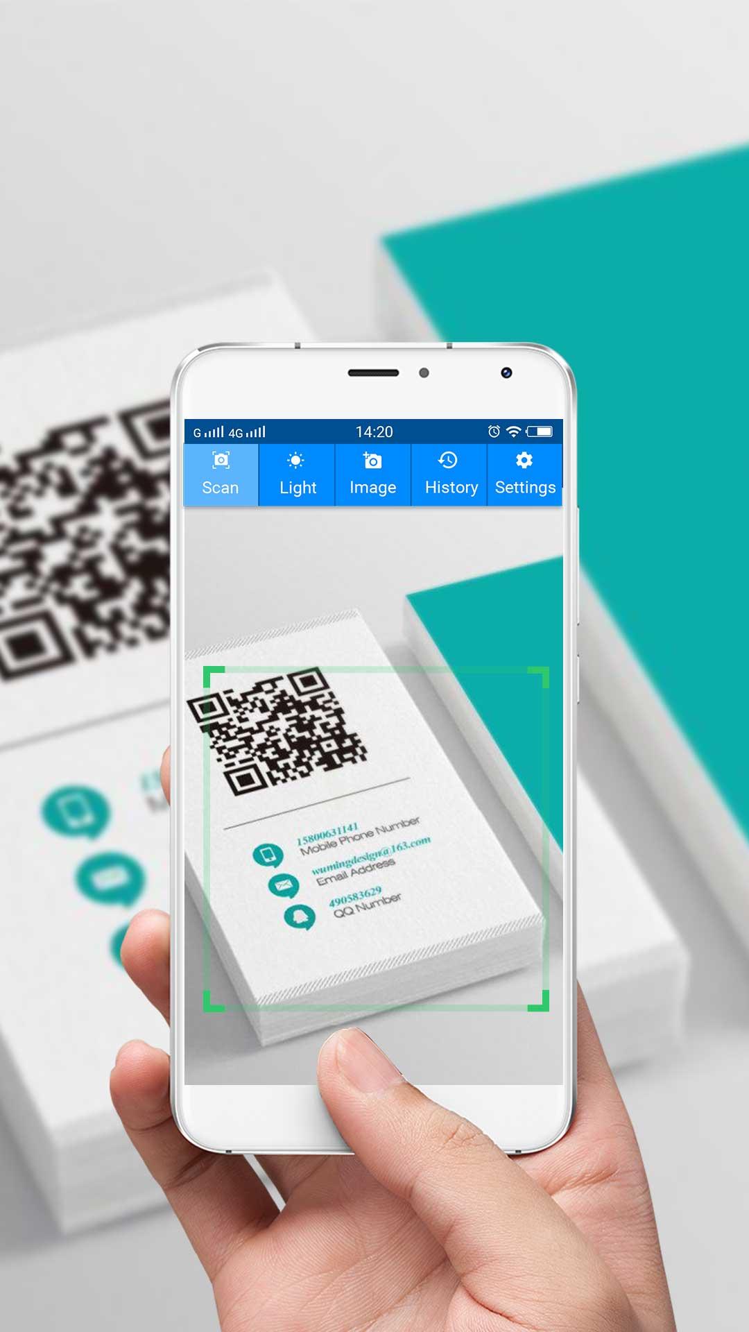 Android application Barcode Scanner screenshort