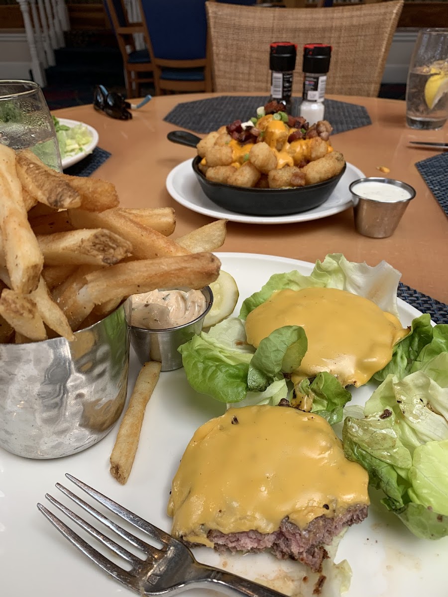 Gluten-Free Burgers at Rowe Bar