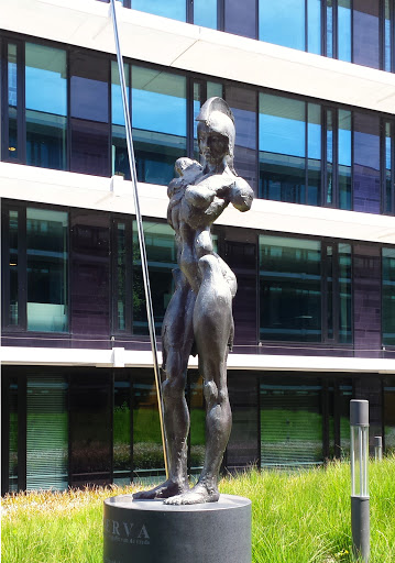 Sculpture of War Goddess Minerva