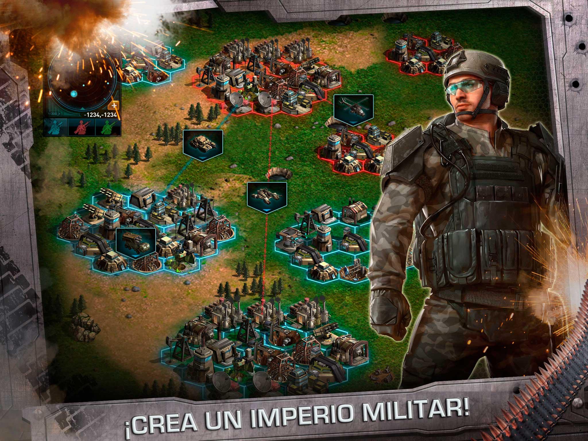 Android application War of Nations: PvP Strategy screenshort