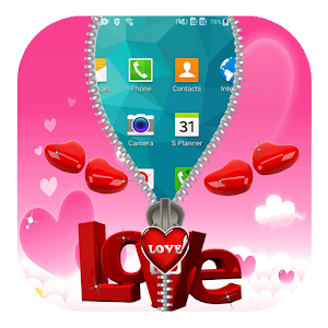 Download Love Lock Screen Zipper For PC Windows and Mac