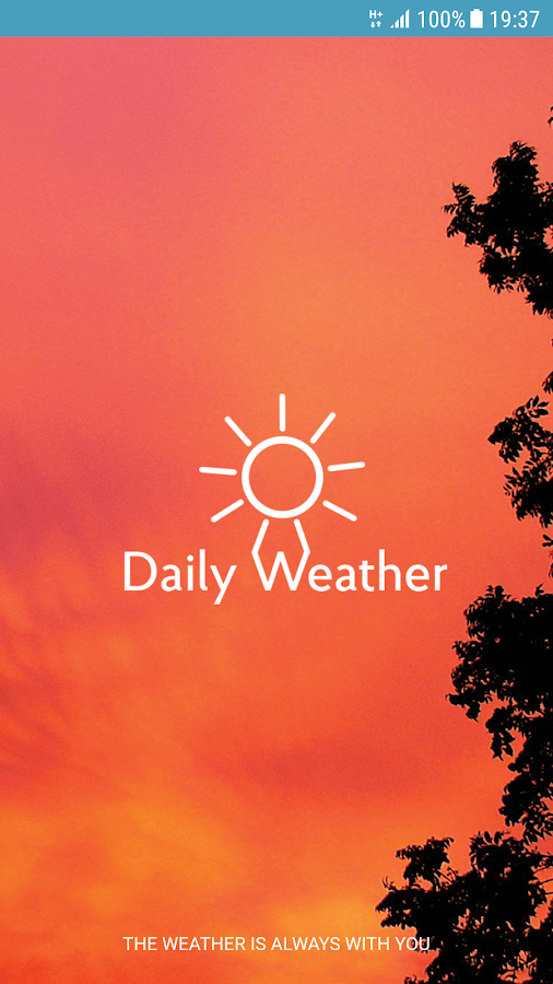 Daily Weather — приложение на Android