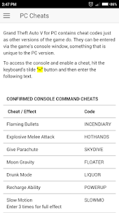 How to download Cheat Codes for GTA 5 Games 1.2.3 unlimited apk for laptop