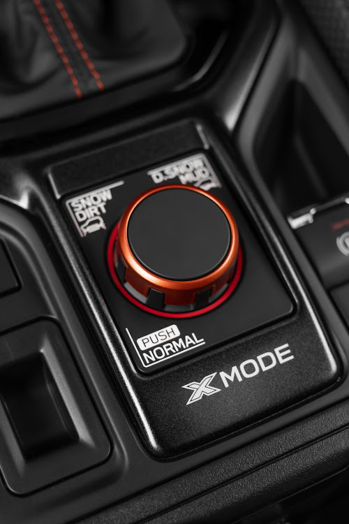 X-Mode settings lend an edge on dirt roads.