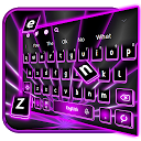 ダウンロード Neon Purple Keyboard をインストールする 最新 APK ダウンローダ