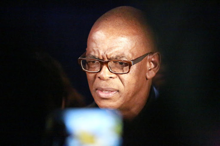 ANC secretary-general Ace Magashule at the Results Operation Centre in Tshwane on May 10 2019.