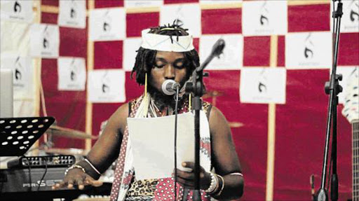 HEART AND SOUL: Talented young Unathi Magubeni learnt to write by pouring out his innermost thoughts to loved ones back home in East London