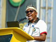 Collen Malatji made a fiery speech, saying the ANC will win 100% of the vote.