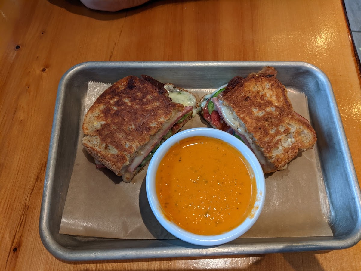 Gluten-Free Sandwiches at Bread and Brew
