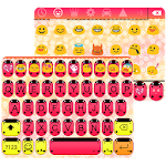 Sweet Ladybug Emoji Keyboard Apk