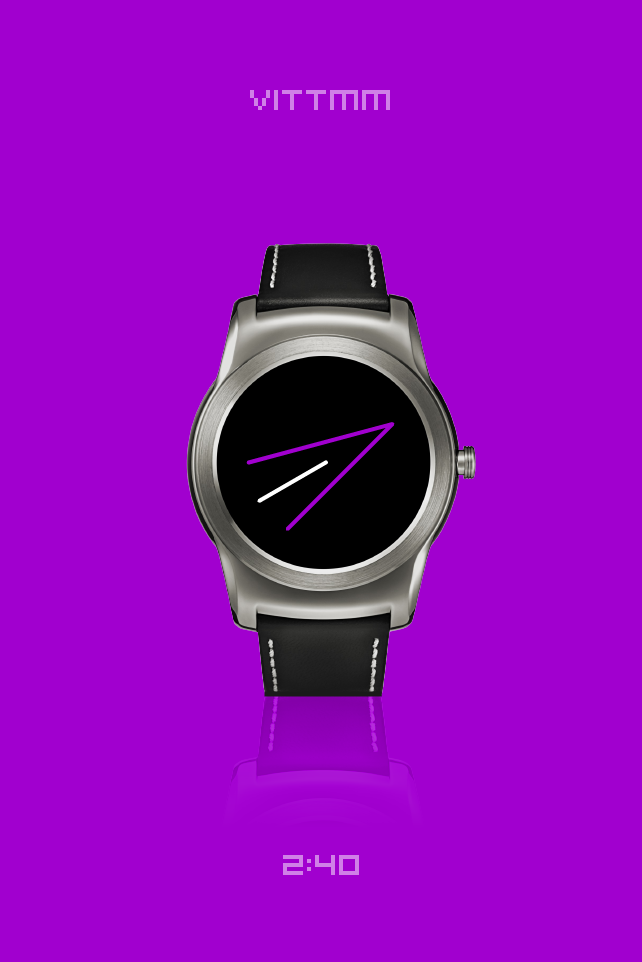Android application VITTMM - Wear watch face screenshort