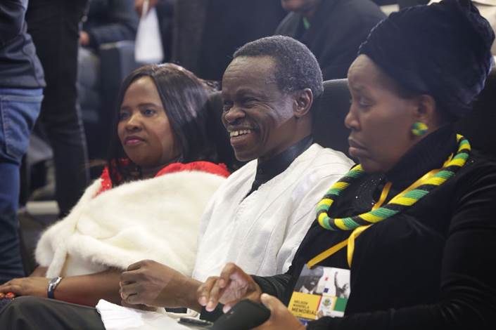 Kenyan intellectual Professor Patrick Lumumba at the Nelson Mandela memorial lecture at the Walter Sisulu University’s Mthath campus on July 17 2018