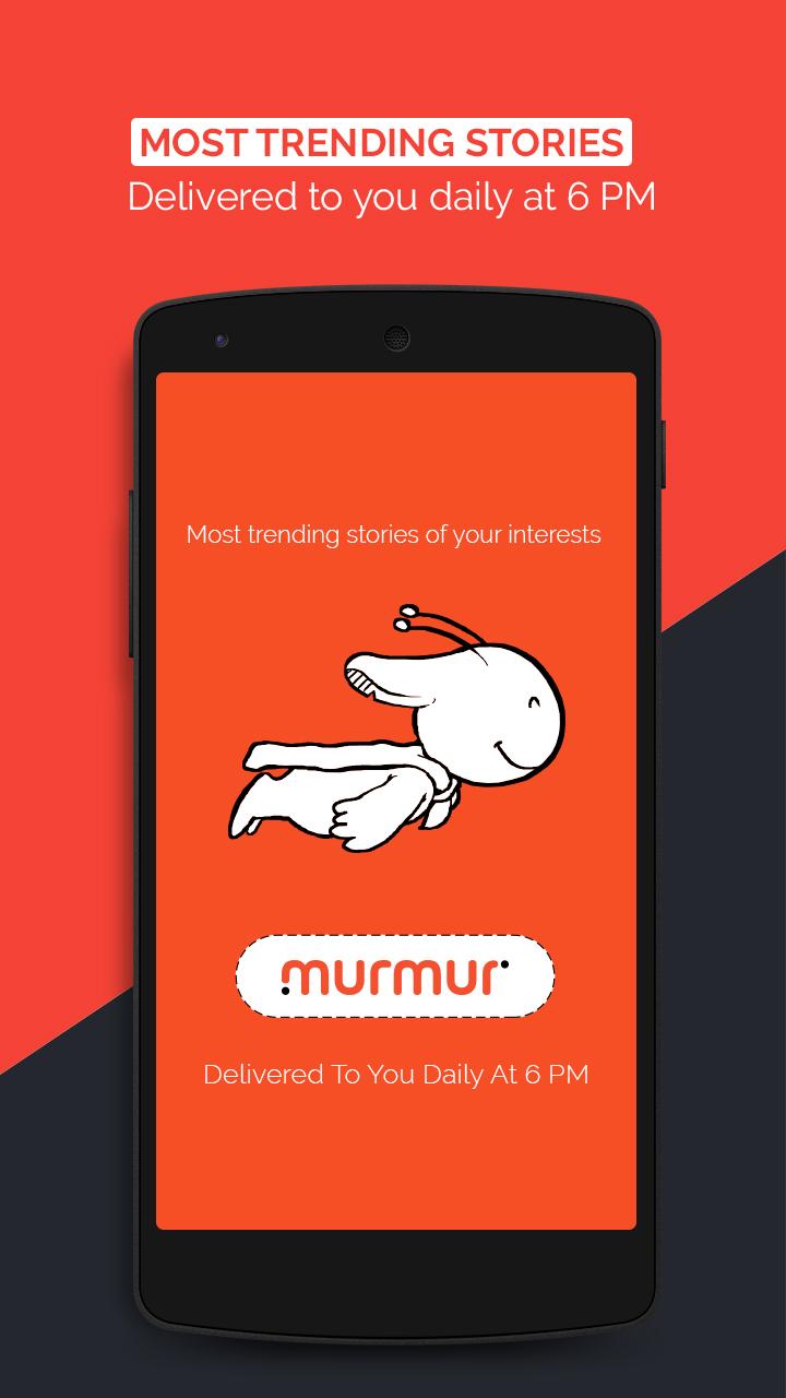 Android application Murmur - Entertainment &amp; News screenshort