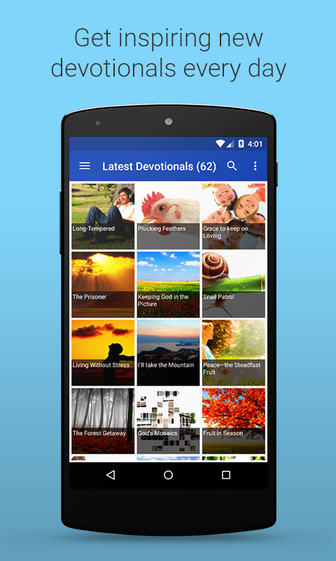 Android application Daily Devotionals screenshort