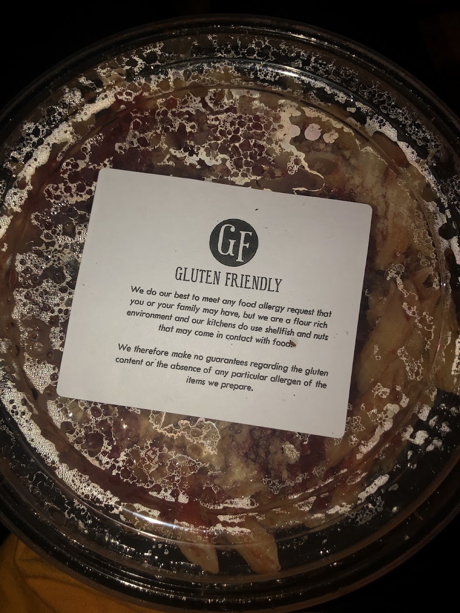 Gluten-Free at Barones Of Glen Ellyn