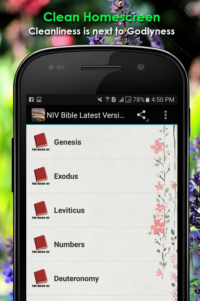 Android application Bible NIV: Free Offline Bible screenshort