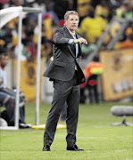 ASSESSING STARS: Kaizer Chiefs coach Stuart Baxter 
    
      Photo Anesh Debiky/Gallo Images