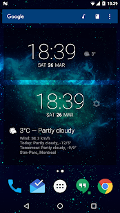 BetterWeather for DashClock screenshot for Android