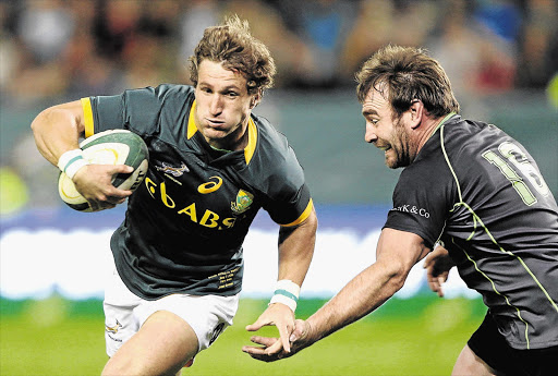 QUICKER THAN EVER: Johan Goosen is likely to slot into the Springbok fullback position if injured Willie le Roux fails to recover in time