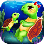 Turtle Mommy New Baby is Born! Apk
