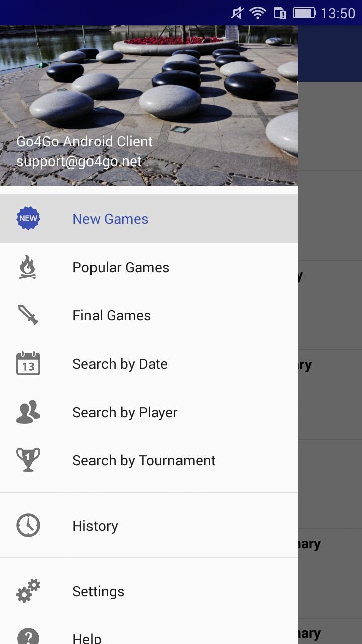 Android application Go4Go screenshort