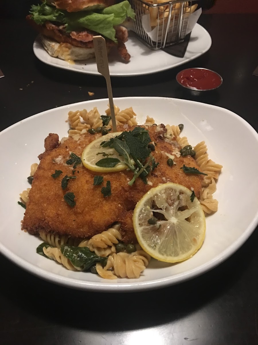 GF Chicken piccata