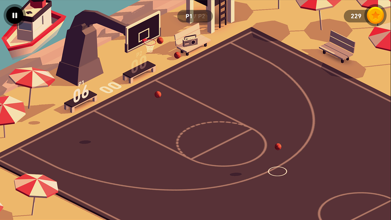 Android application HOOP - Basketball screenshort