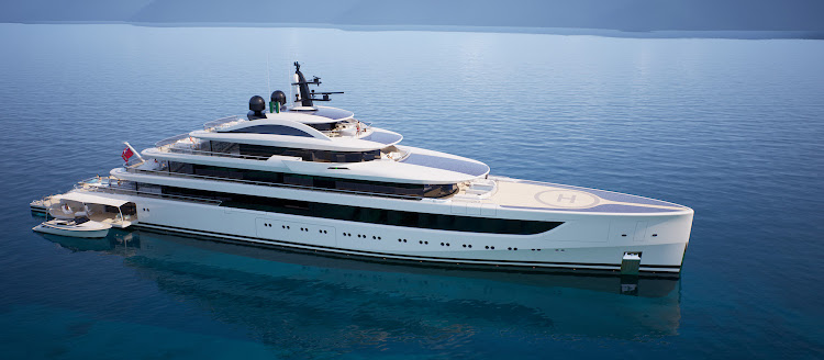 Benetti Project Life was a design study that features a diesel-electric propulsion system to reduce its environmental impact.