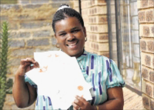 GRADUATE: Buyi Seduku. 03/05/09. Pic. Veli Nhlapo. © Sowetan.