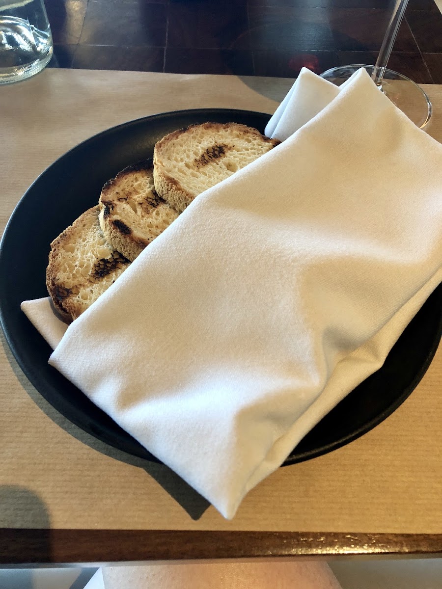 Gluten-Free Bread/Buns at J&G Steakhouse