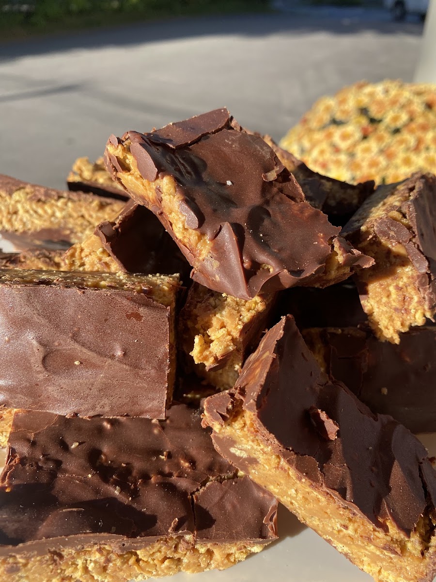 Homemade butterfingers