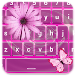 Pink Color Keyboard Themes Apk