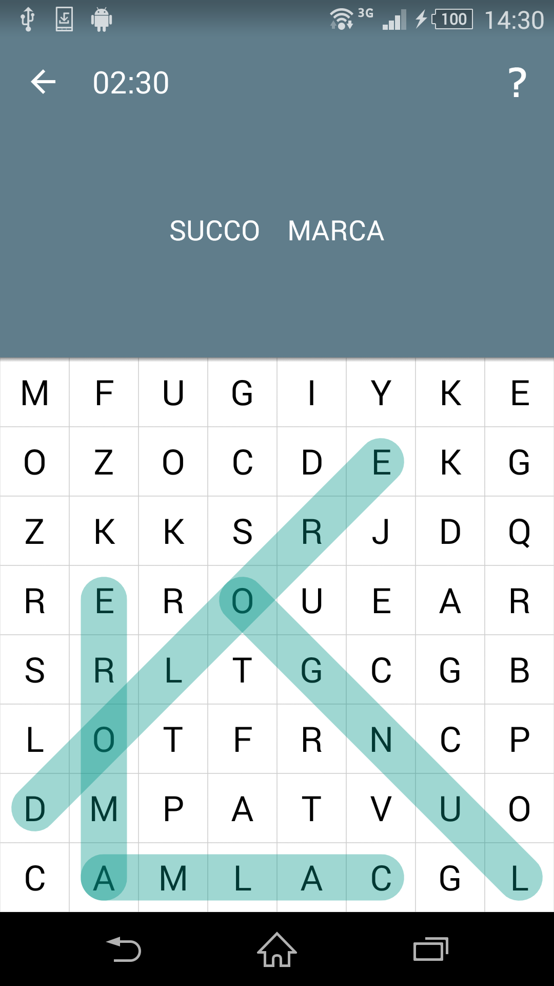 Android application Word Search 3 - Classic Puzzle Game screenshort