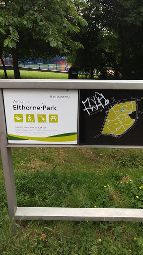 Elthorne Park Welcome Sign