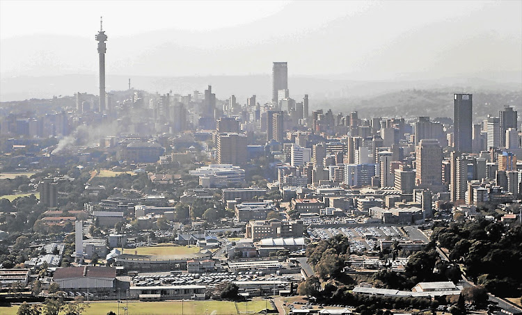 City of Johannesburg skyline