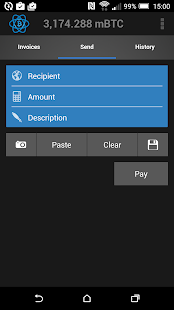 Electrum Bitcoin Wallet screenshot for Android