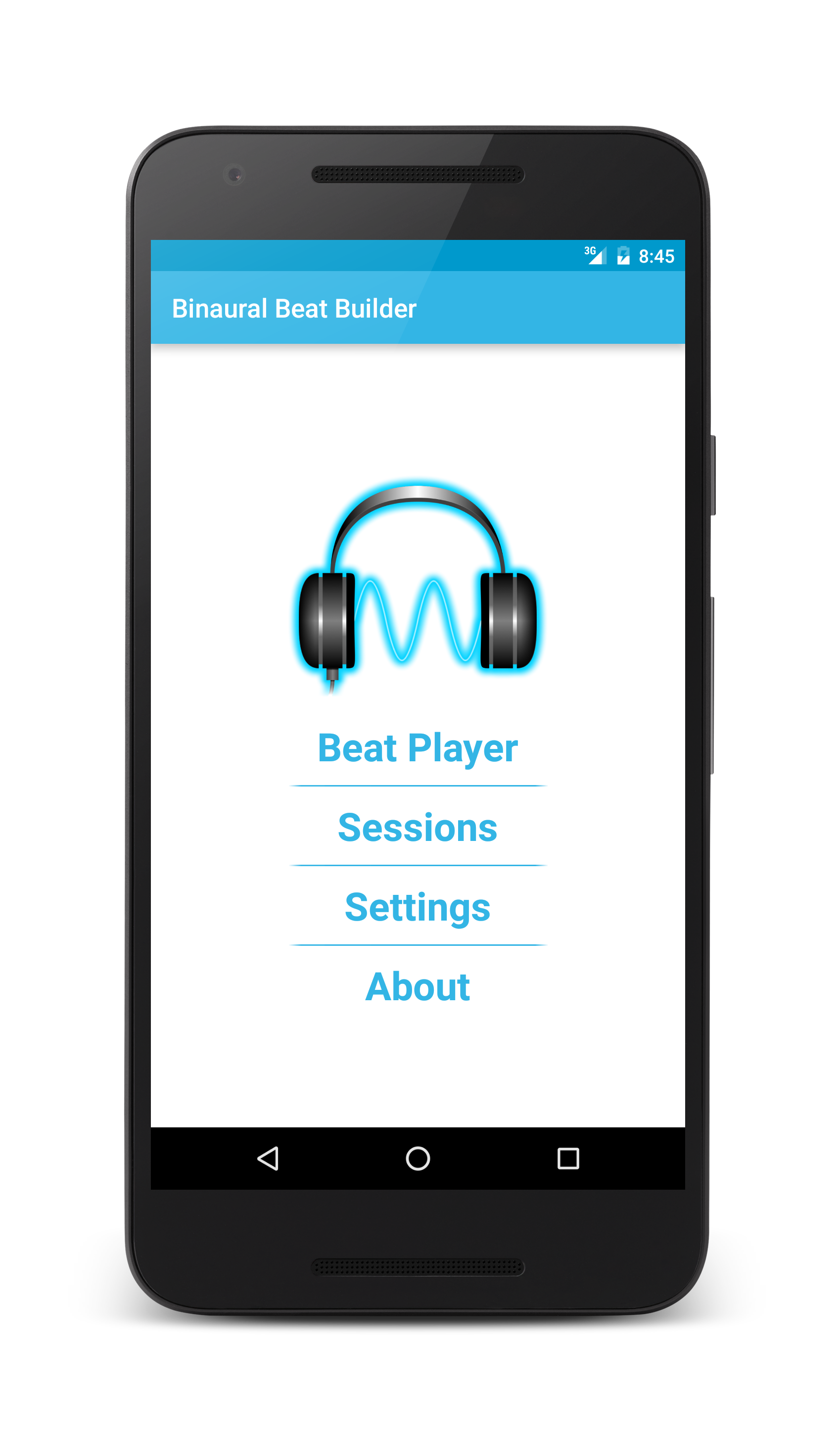 Android application Binaural Beat Builder Pro screenshort
