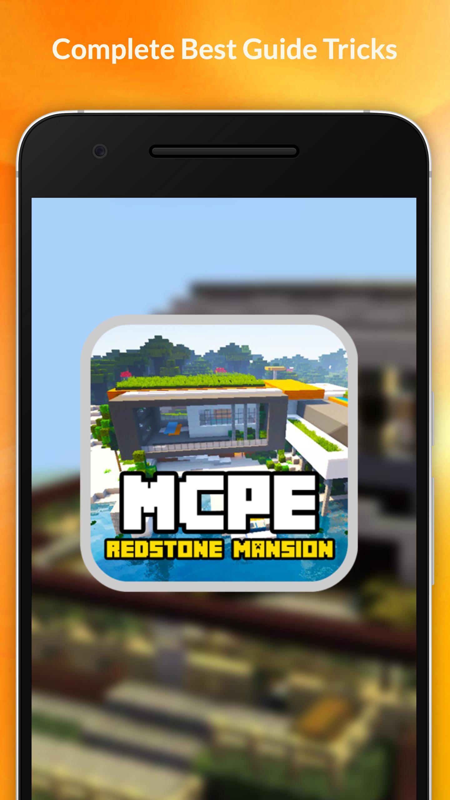 Android application Redstone Mansion Map for MCPE screenshort