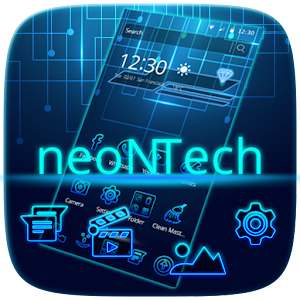 Download Neon Tech Theme For PC Windows and Mac