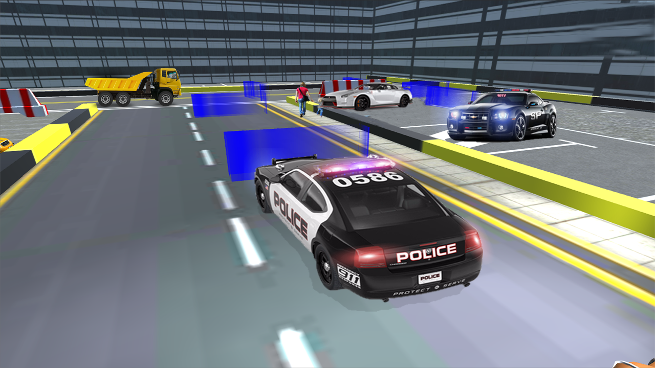 Android application Police Parking Madness Free screenshort