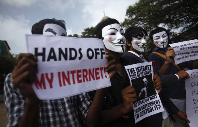 With a rise in private censorship online, much of it backed by the Indian government, Internet freedom has become even harder to protect