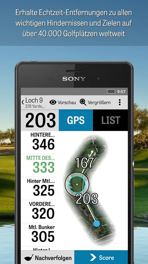 Android application Golfshot Plus: Golf GPS screenshort