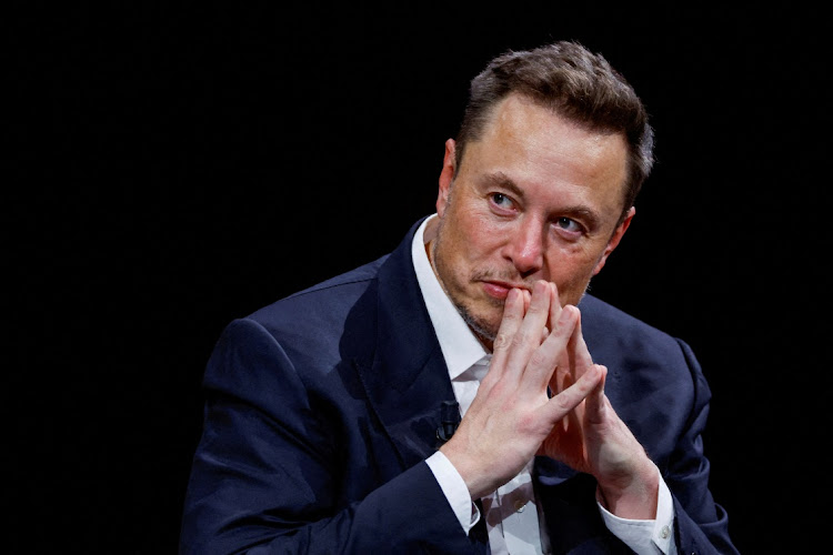 Elon Musk, CEO of SpaceX and Tesla and owner of Twitter, gestures as he attends the Viva Technology conference dedicated to innovation and start-ups at the Porte de Versailles exhibition centre in Paris, France, in June 2023. Picture: REUTERS/GONZALO FUENTES
