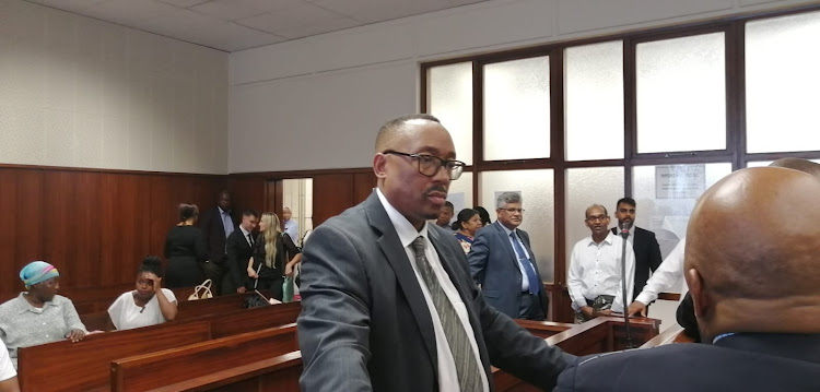 eThekwini city manager Sipho Nzuza during a previous appearance at the Durban commercial crimes court.