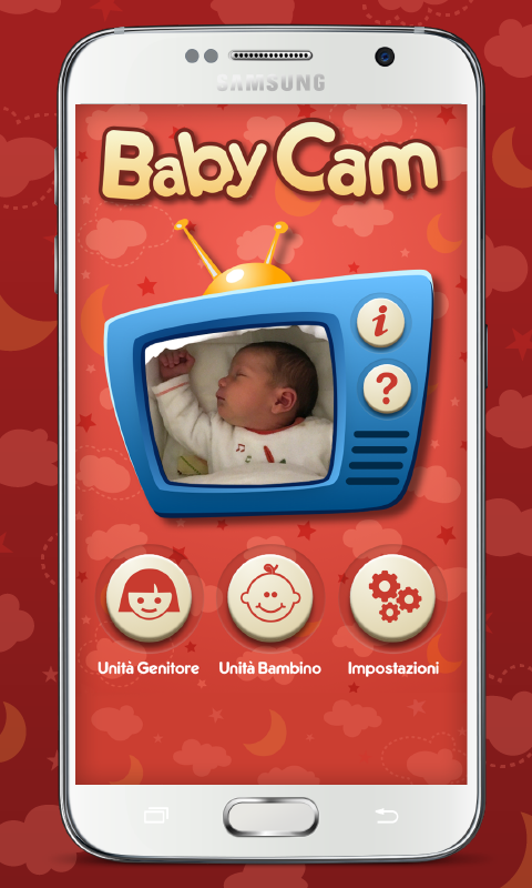 Android application Baby Cam screenshort